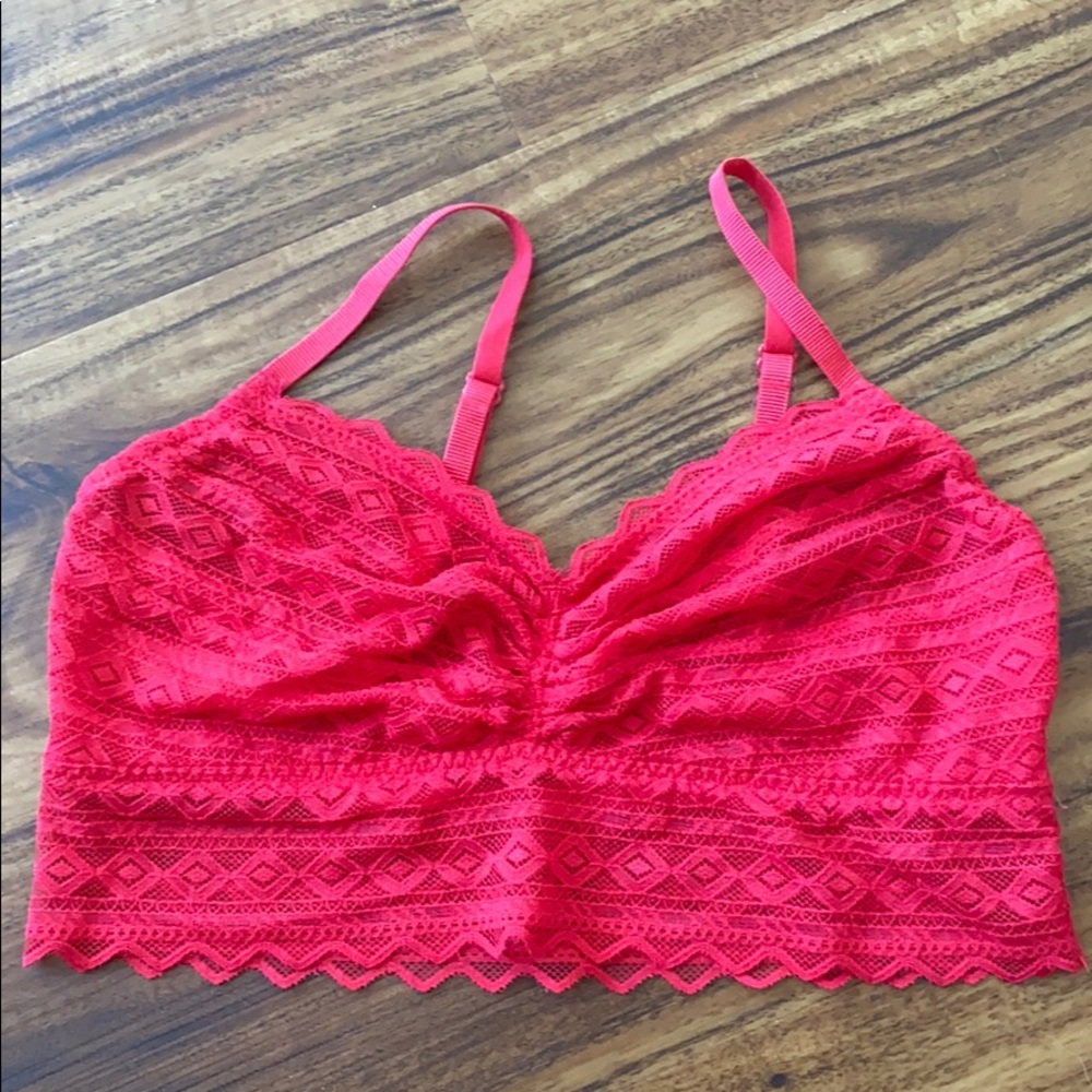 Hanky Panky style lace bralette
